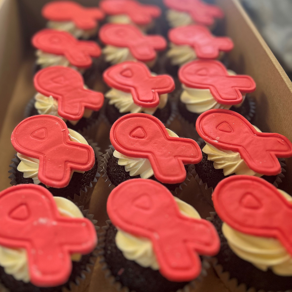 Ord Valley World AIDS Day Cupcakes (image)